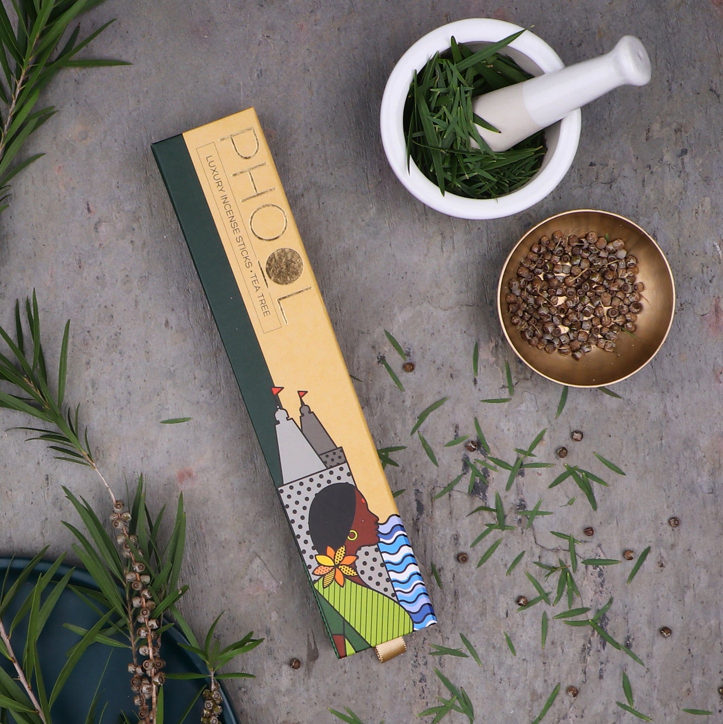 Phool Natural Incense Sticks Tea Tree - 40 Sticks