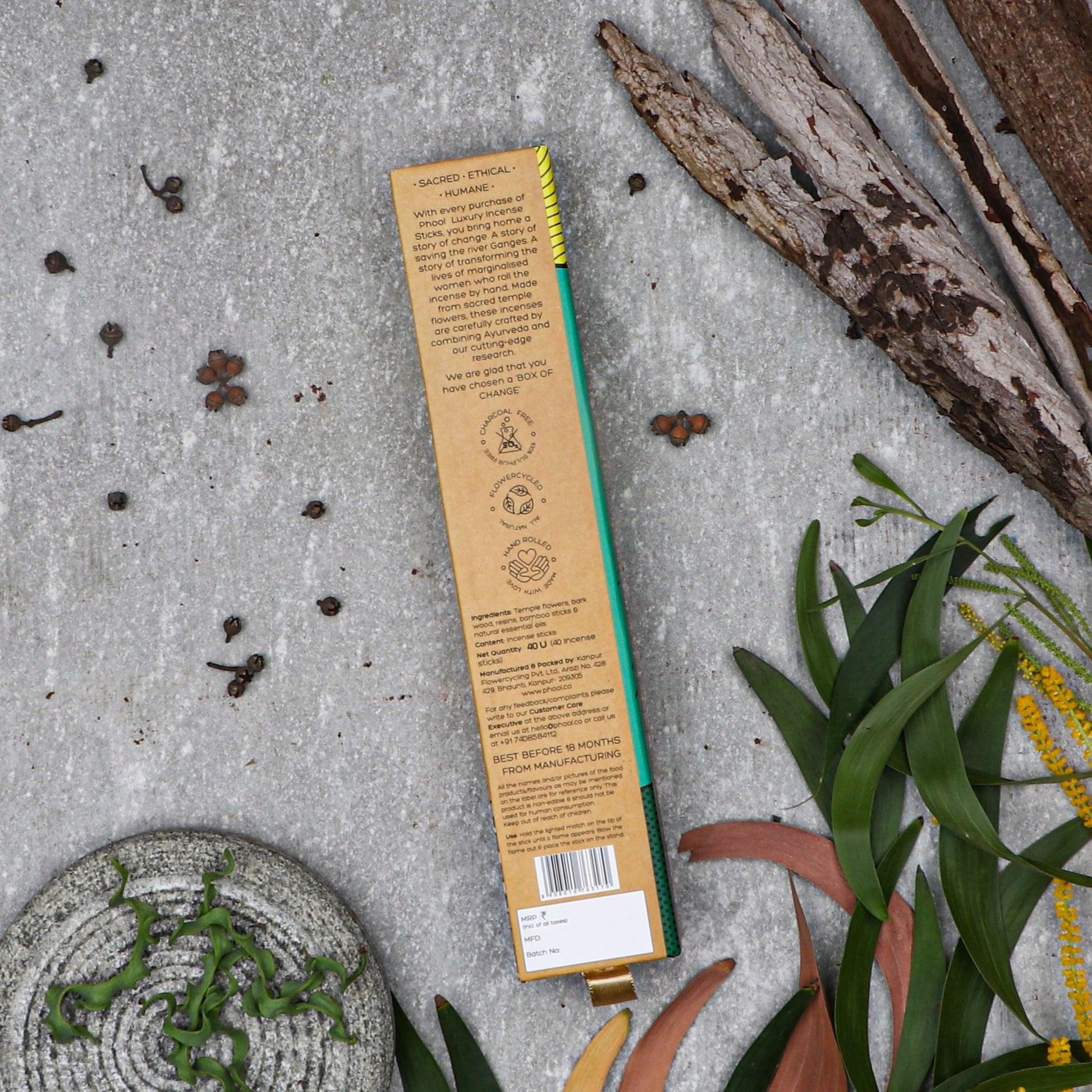 Phool Natural Incense Sticks Eucalyptus Bundle Packs
