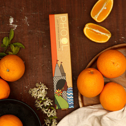 Phool Natural Incense Sticks Orange Bundle Packs