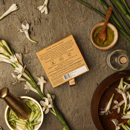 Phool Natural Incense Cones Tuberose - 40 Cones