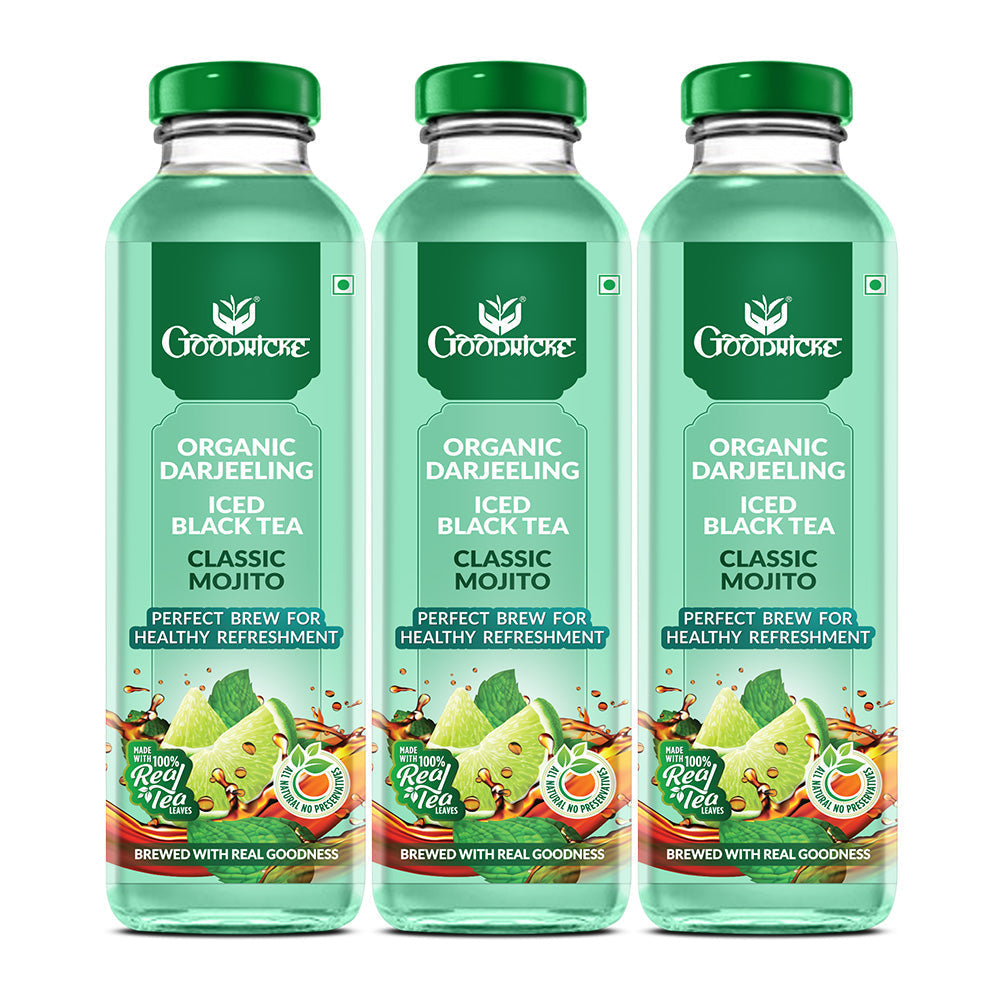 Classic Mojito (350 ml) (Pack of 3) Organic Darjeeling Iced Black Tea