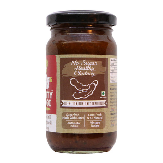 Nutty Yogi Saunth Imli aur Khajur Ki Chutney 250gm