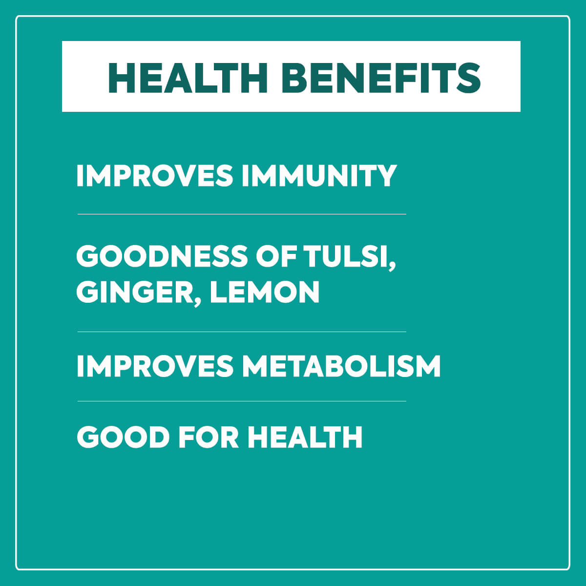 Nutty Yogi Immunity Tea | Herbal Green Tea with Tulsi, Lemon, Cinnamon & Ginger I Ayurvedic Blend I 50g