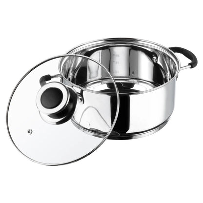 Vinod Stainless Steel Induction Friendly Master Chef Cookware Set Piece