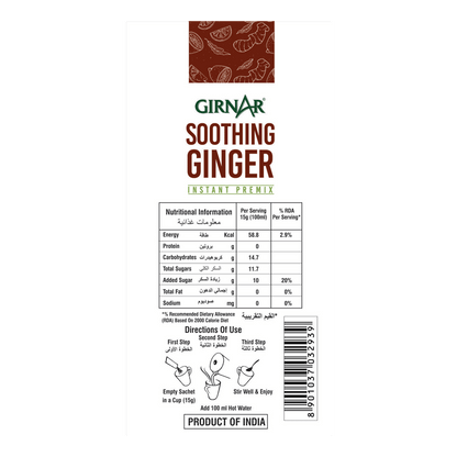 Girnar Instant Premix Soothing Ginger