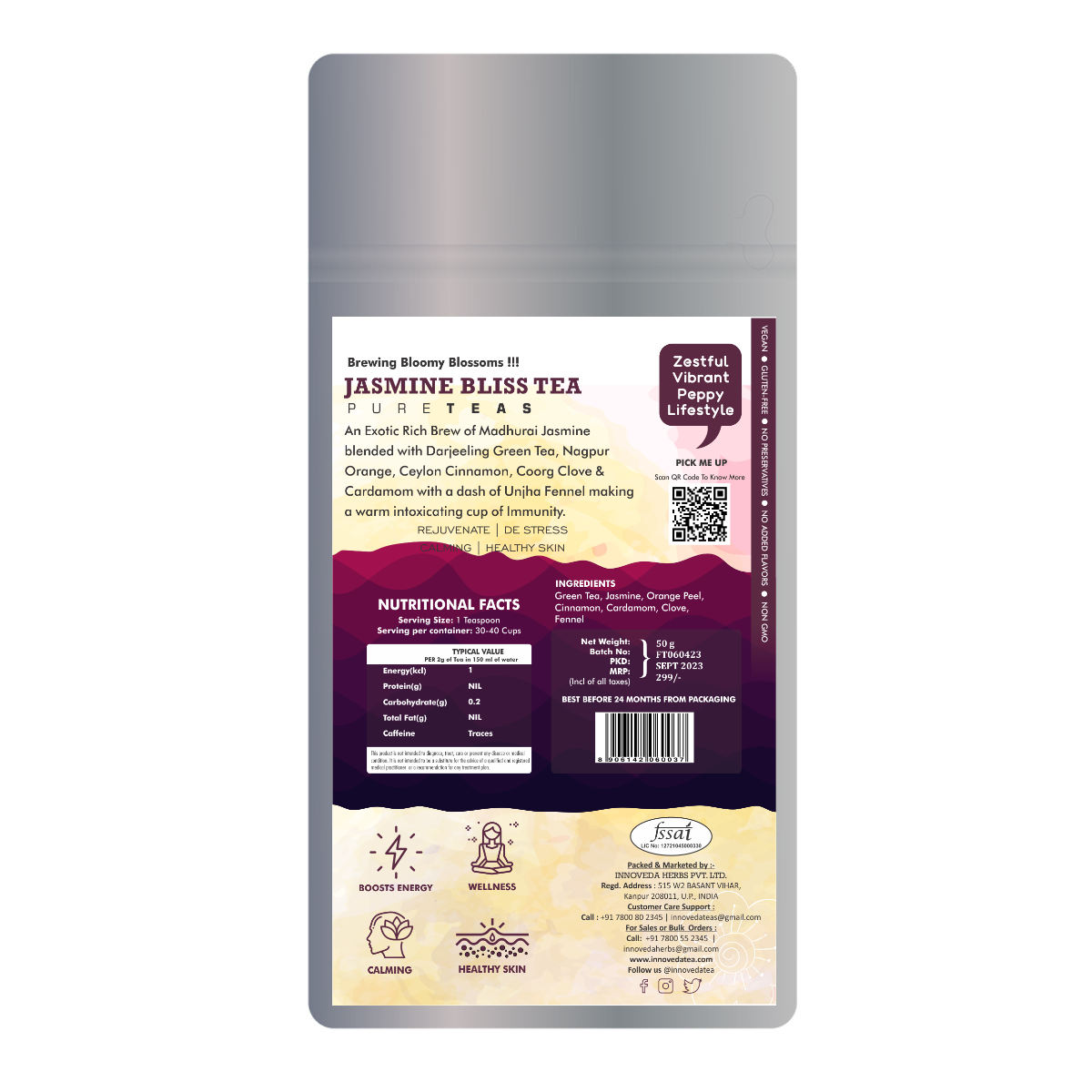Innoveda Jasmine Bliss Green Tea