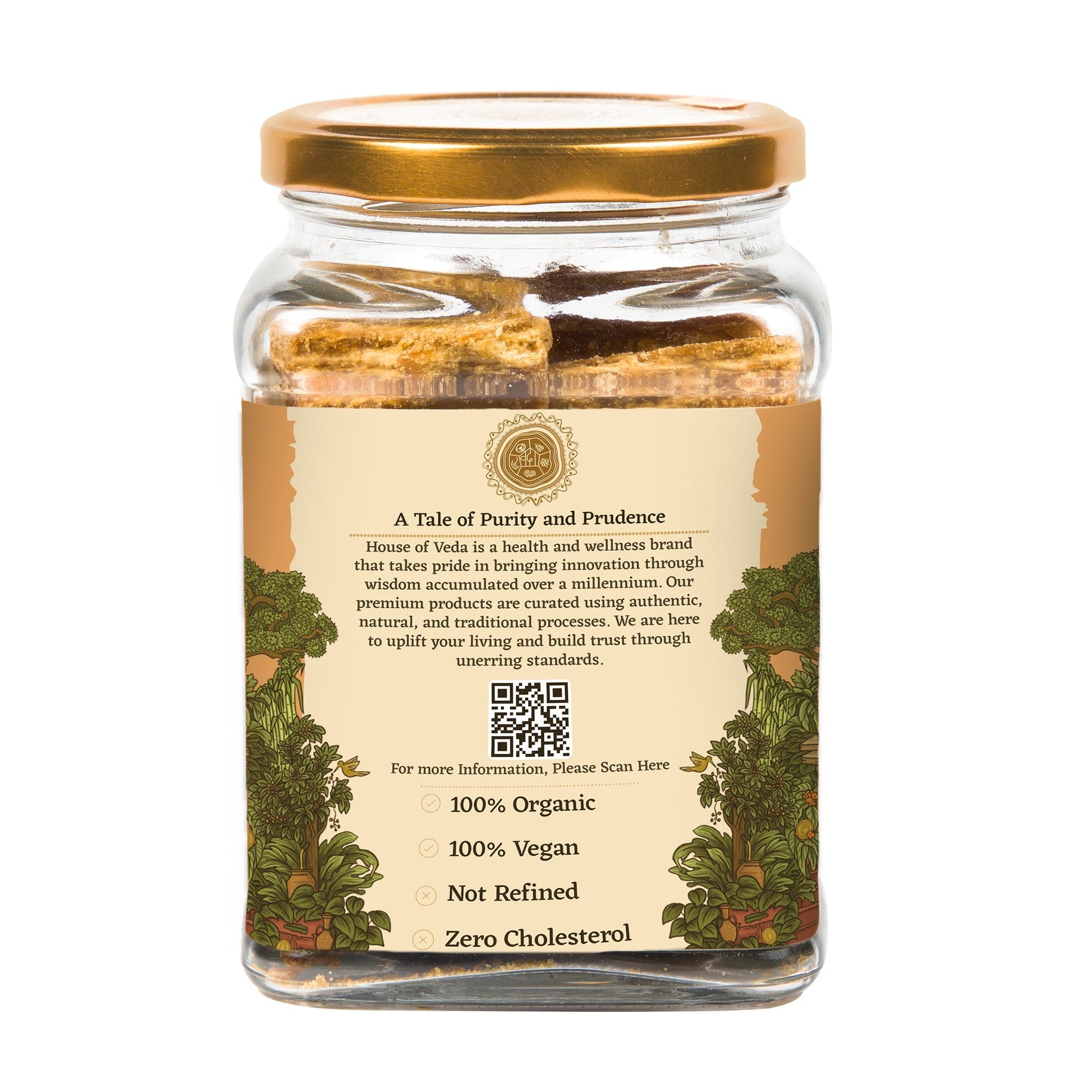 Organic Jaggery Cubes 450g