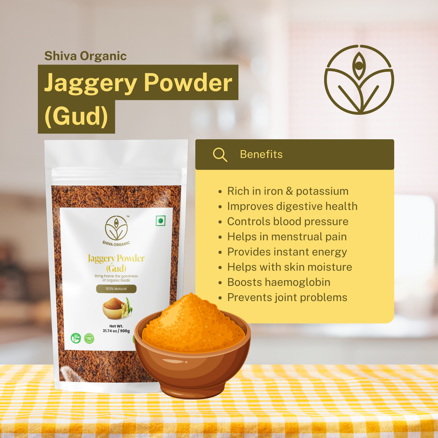 Jaggery Powder | Desi Gud