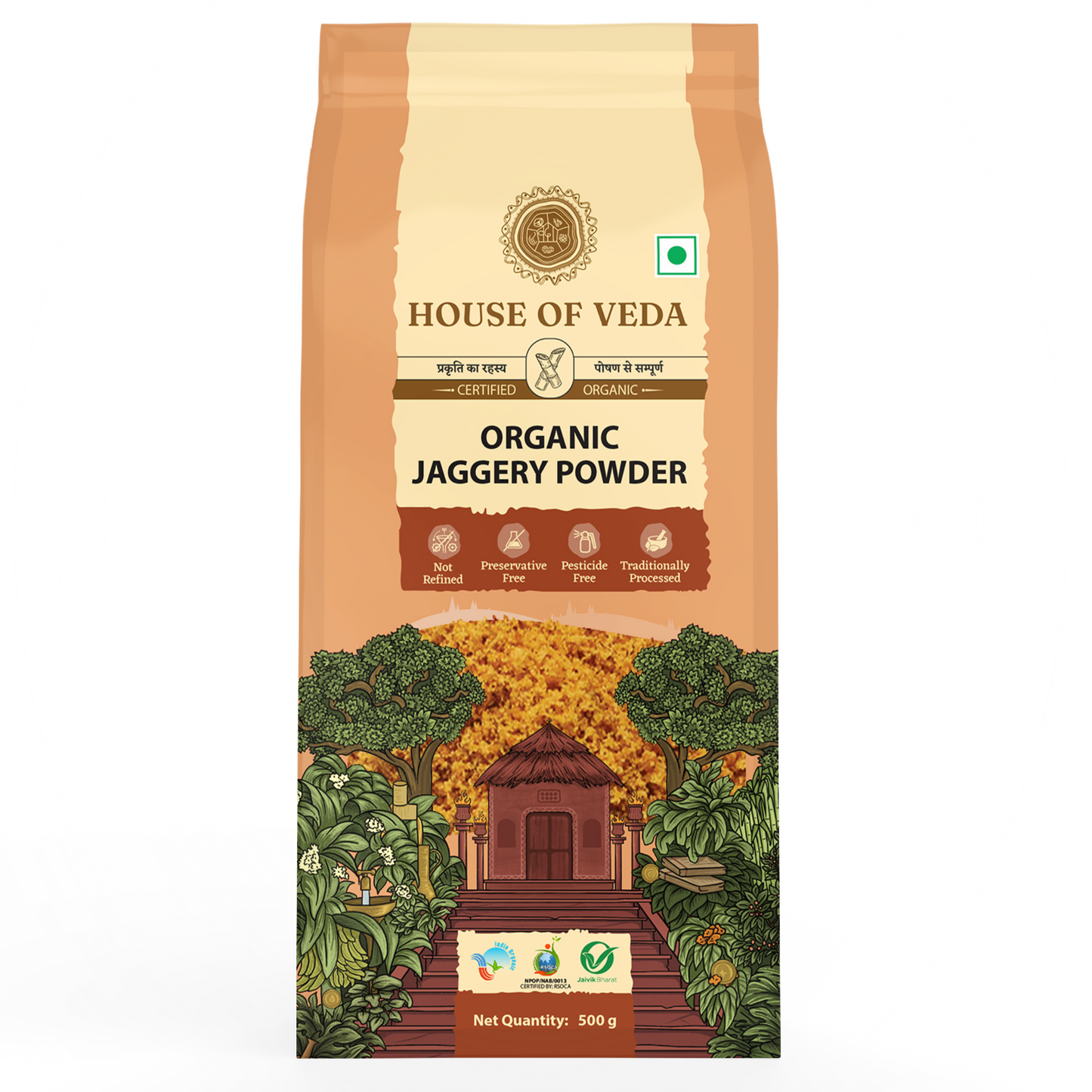 Organic Jaggery Powder 500g