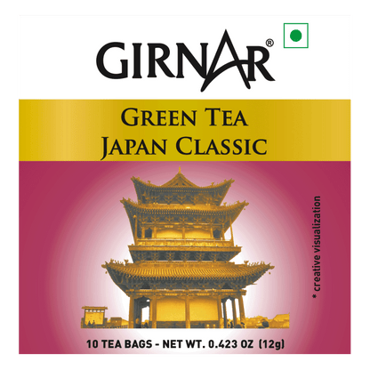 Girnar Green Tea Bags - Japan Classic