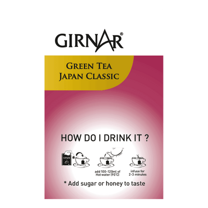 Girnar Green Tea Bags - Japan Classic