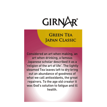 Girnar Green Tea Bags - Japan Classic