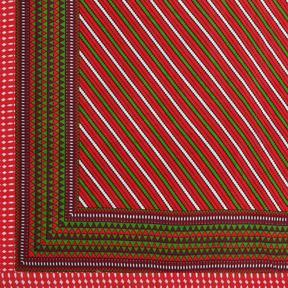 100% Pure Cotton Traditional Printed Bedsheet for Double Bed King Size Bedsheet with 2 Pillow Covers