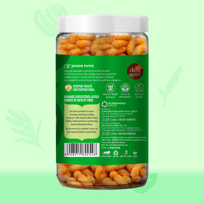 Multi Millet Jowar Puff (Lime & Mint) - 60g