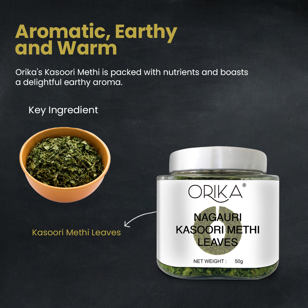 Orika Kasoori Methi Whole, 50gm