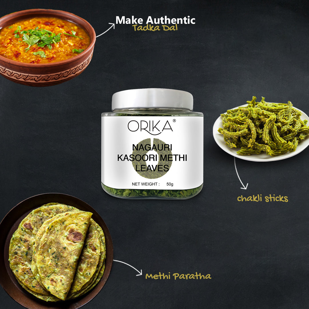 Orika Kasoori Methi Whole, 50gm