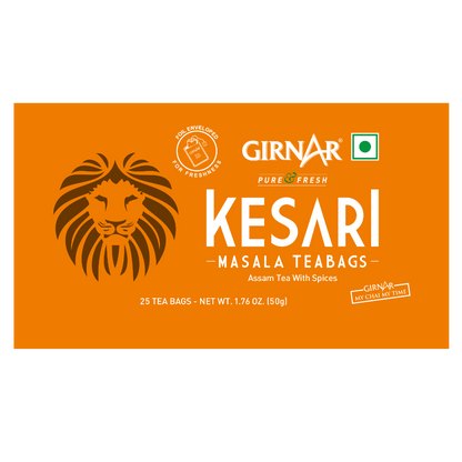 Girnar Black Tea Bags - Kesari Masala