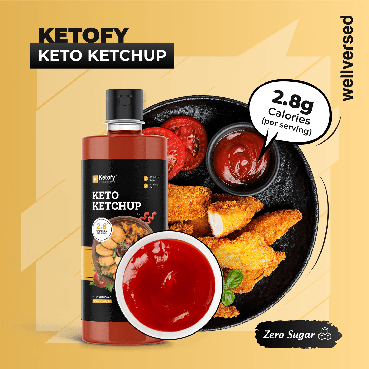 Ketofy - Ketchup (500g)