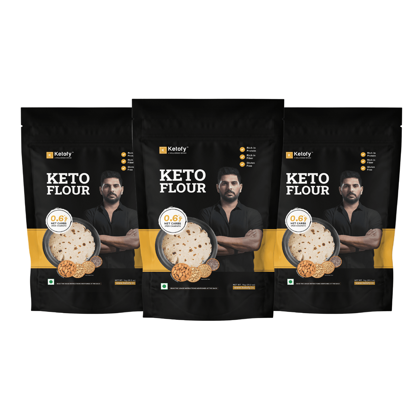 Ketofy - Keto Flour (3x1kg)