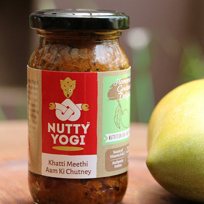 Nutty Yogi Khatti Meethi Aam Ki Chutney