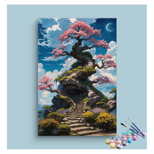 Enchanting Tree of Serenity Paint by Numbers Kit