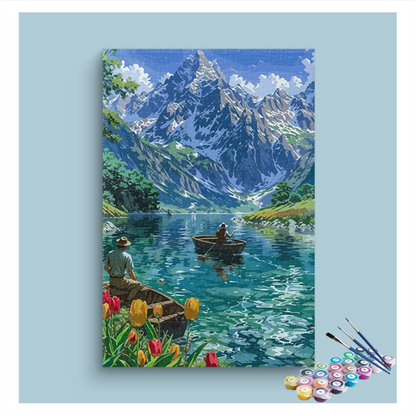 Serenity on the Lake Paint by Numbers Kit