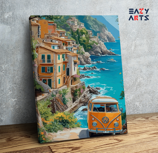 Coastal Adventure Paint by Numbers Kit