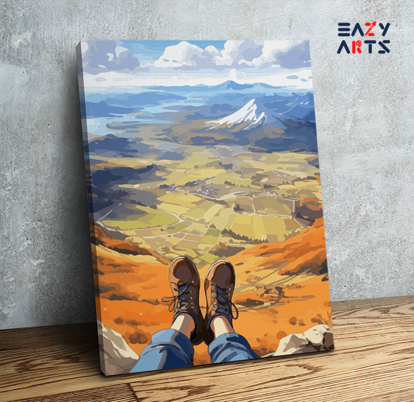 Mountain Top Adventure Paint by Numbers Kit