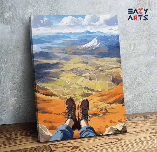 Mountain Top Adventure Paint by Numbers Kit