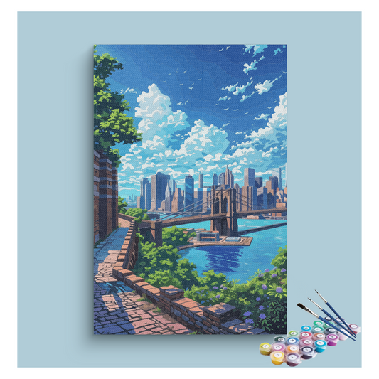 Skyline Stroll Paint by Numbers Kit