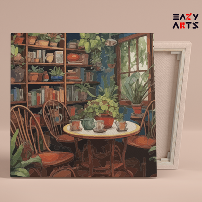 Cozy Indoor Garden Paint by Numbers Kit