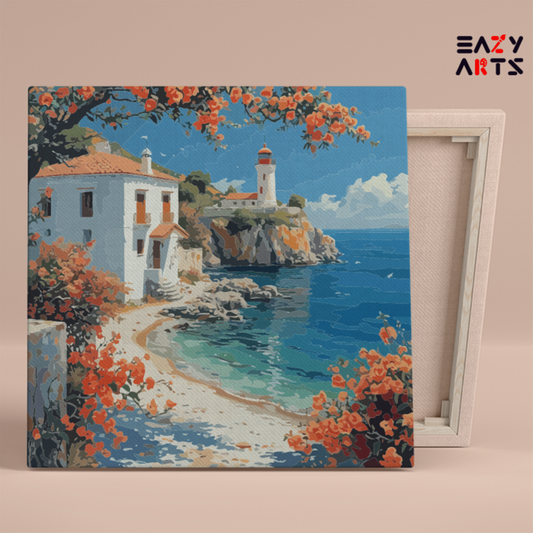 Coastal Lighthouse Paint by Numbers Kit