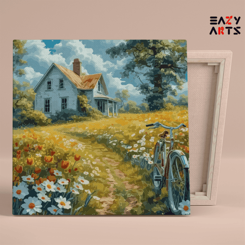 Country Cottage Escape Paint by Numbers Kit