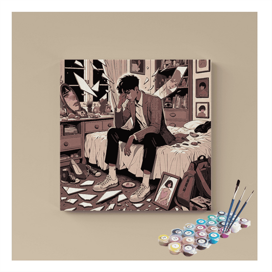 Emotional Reflection Paint by Numbers Kit