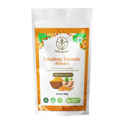Lakadong Turmeric Powder - High Curcumin