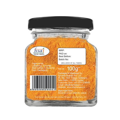Chef Urbano Lakadong Turmeric Powder 100g