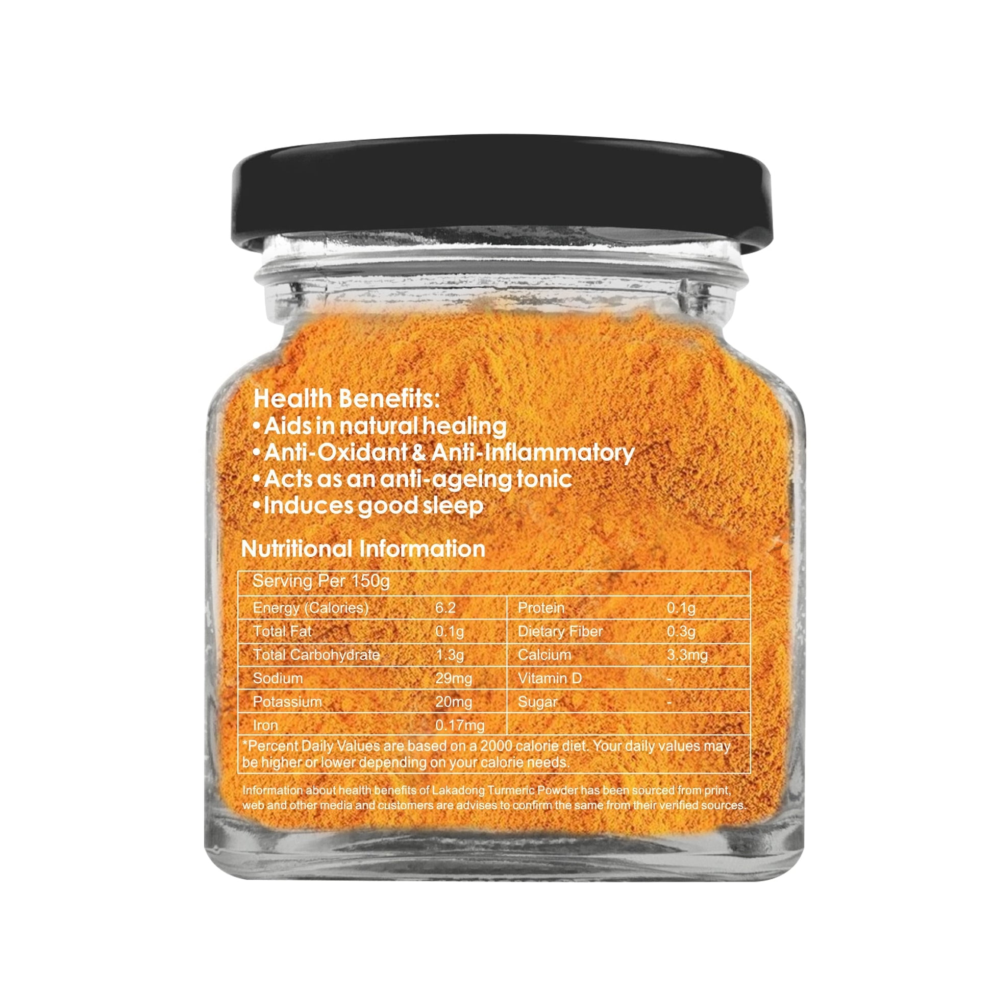 Chef Urbano Lakadong Turmeric Powder 100g
