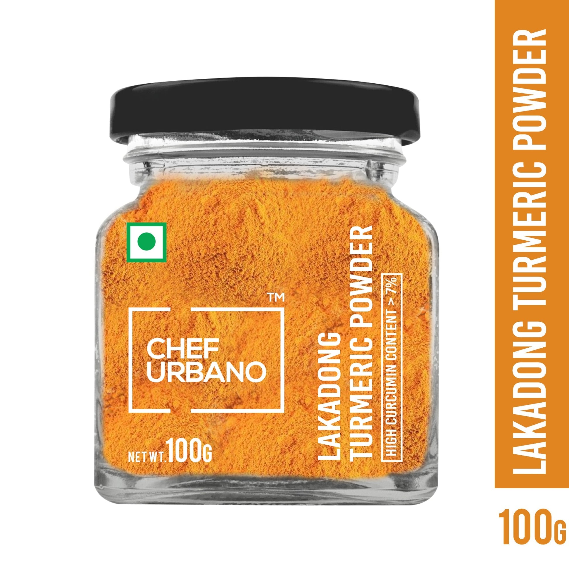 Chef Urbano Lakadong Turmeric Powder 100g
