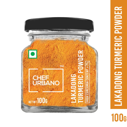 Chef Urbano Lakadong Turmeric Powder 100g