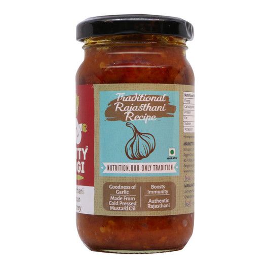 Nutty Yogi Rajasthani Lehsun Chutney 200g