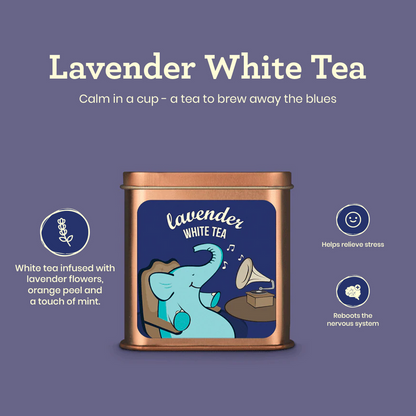 Tea Trunk Lavender White Tea