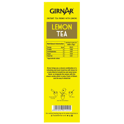 Girnar Instant Tea Premix With Lemon