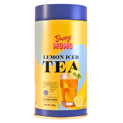 Zesty Lemon Iced Tea (Sugar-Free) | Refreshingly Tangy, Guilt-Free Hydration | 200g