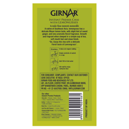 Girnar Instant Tea Premix With Lemongrass