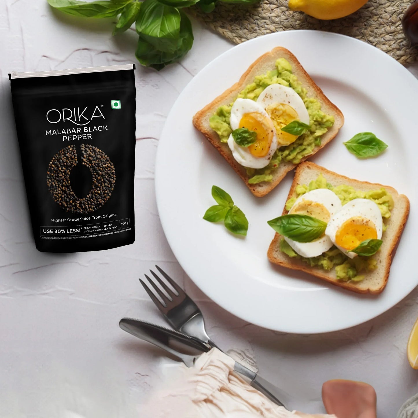 Orika Malabar Black Pepper Powder, 100gm