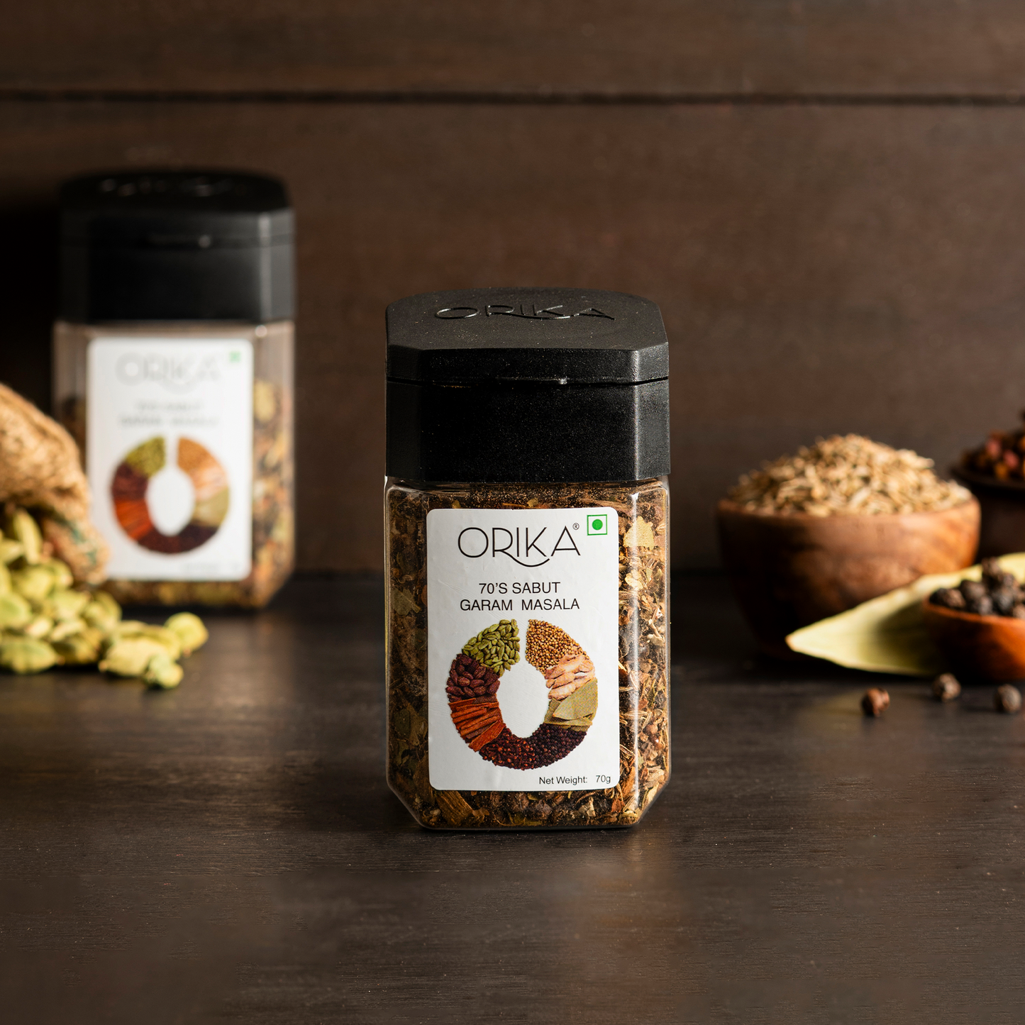 Orika's 70's Sabut Garam Masala, 70g