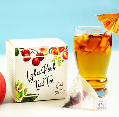 Peach Lychee Iced Tea
