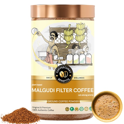 Malgudi Filter Coffee – Authentic South Indian Blend for Rich, Traditional Flavor - Coffeecurry