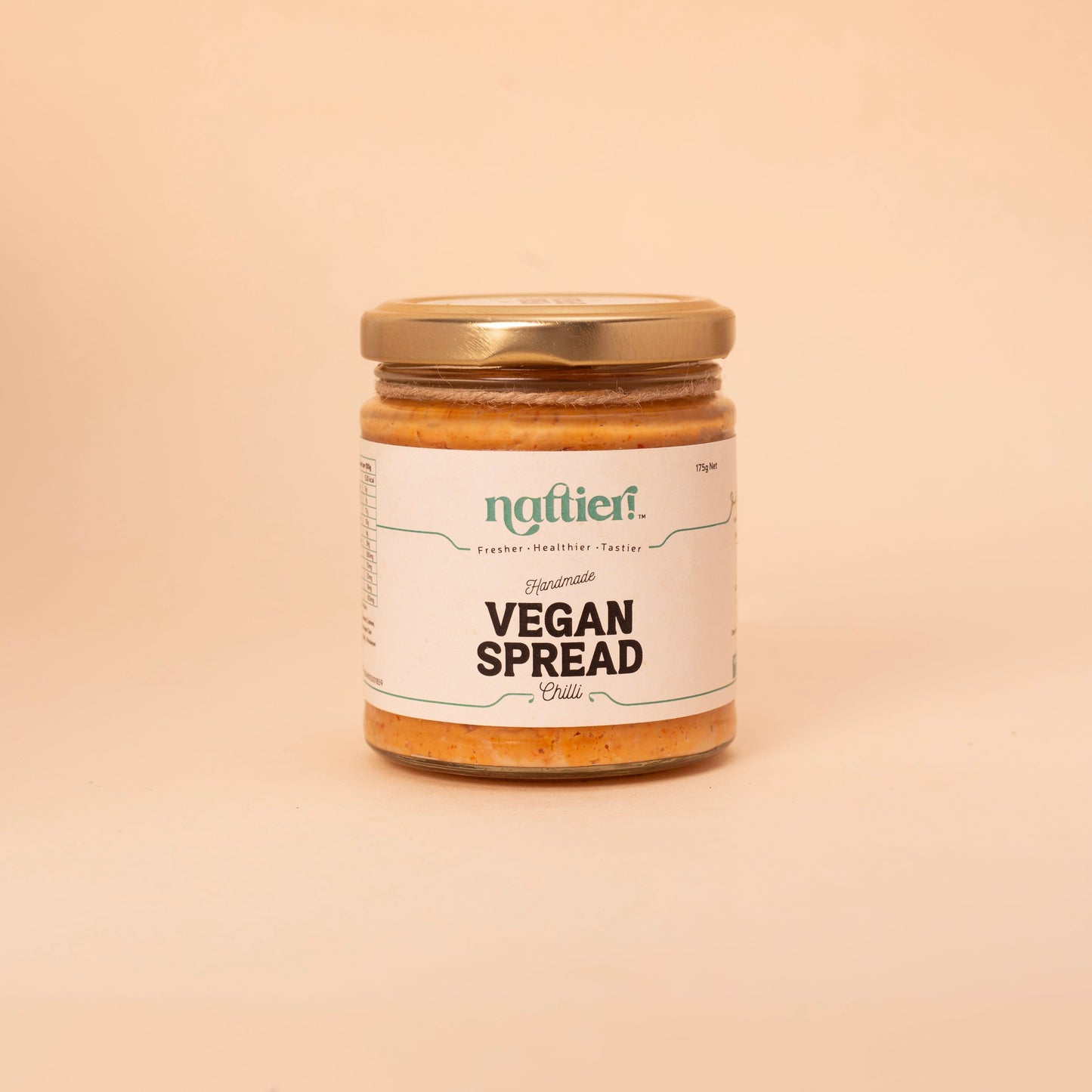 Handmade Vegan Chilly Spread | Rich in Protein | No Preservatives | 0% Added Oil | No Added Sweetener