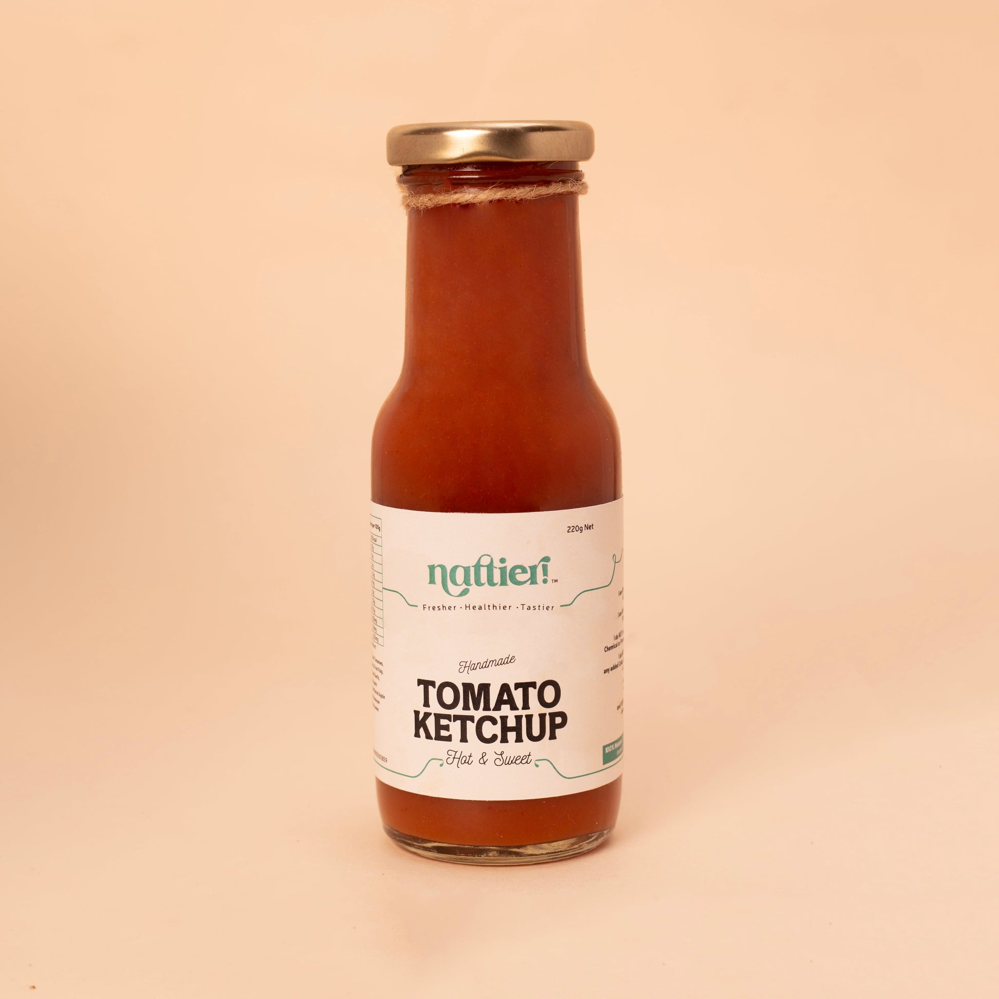 Handmade Hot & Sweet Ketchup | 100% Natural | No refined Sugar | 0% Added Oil